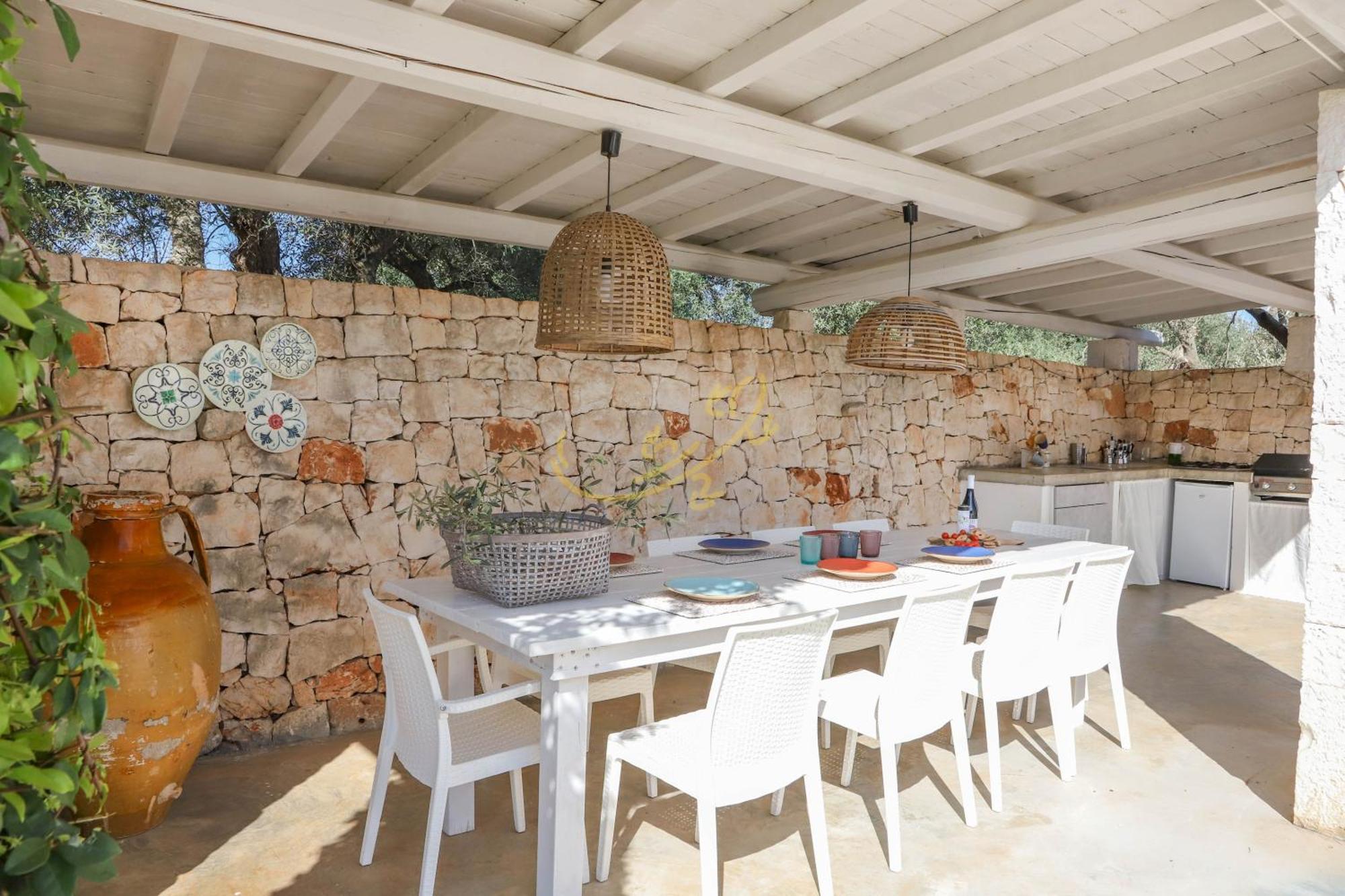 Td Dimora Del Giglio With Organic Garden With Pool Villa Ostuni Eksteriør billede